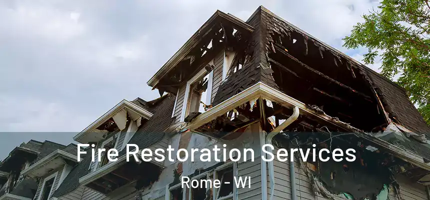  Fire Restoration Services Rome - WI
