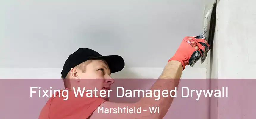  Fixing Water Damaged Drywall Marshfield - WI