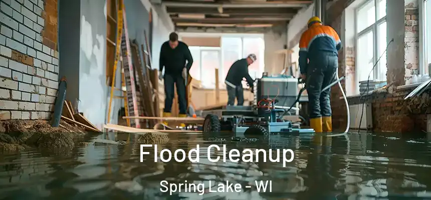  Flood Cleanup Spring Lake - WI