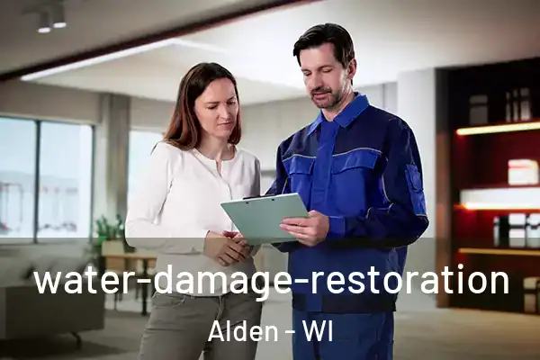 water-damage-restoration Alden - WI