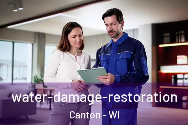 water-damage-restoration Canton - WI