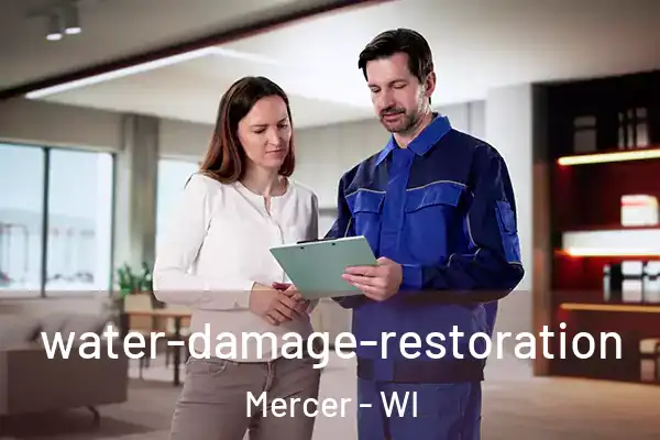  water-damage-restoration Mercer - WI