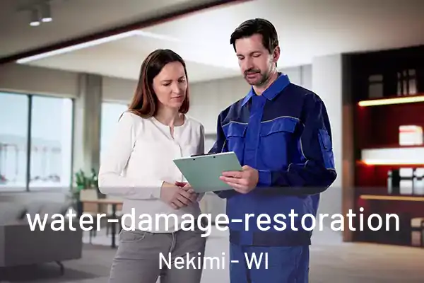  water-damage-restoration Nekimi - WI