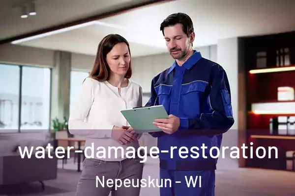 water-damage-restoration Nepeuskun - WI