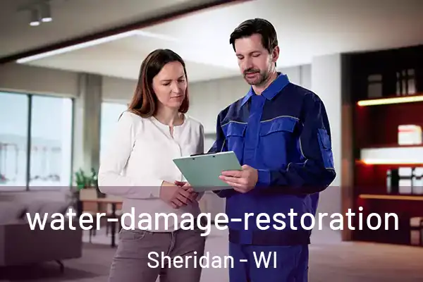  water-damage-restoration Sheridan - WI