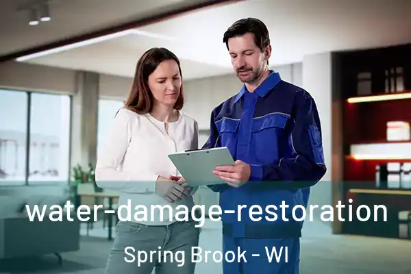  water-damage-restoration Spring Brook - WI